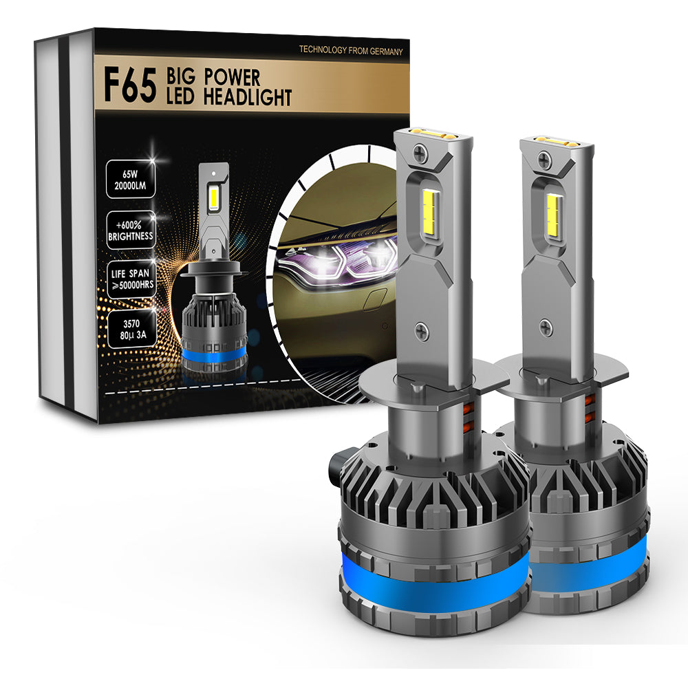 XENPLUS Car LED Headlight Bulb F65 130W Big Power LED Headlight (Technology from Germany)