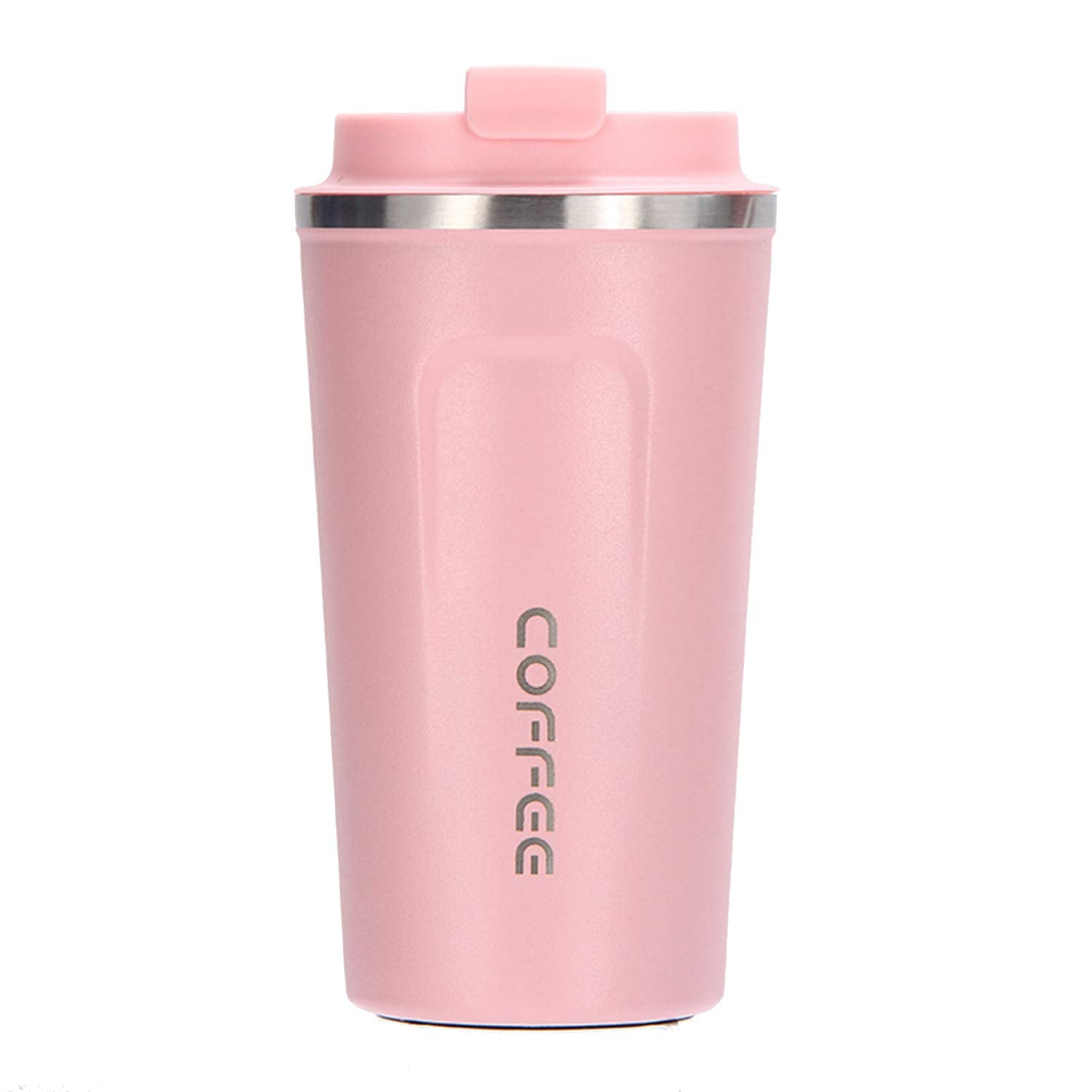 Temperature Coffee Mug Leakproof Stainless Steel Vacuum Insulated Travel Tea and Coffee Mug with Temperature Display Leakproof with Press & Lock Lid 510ml