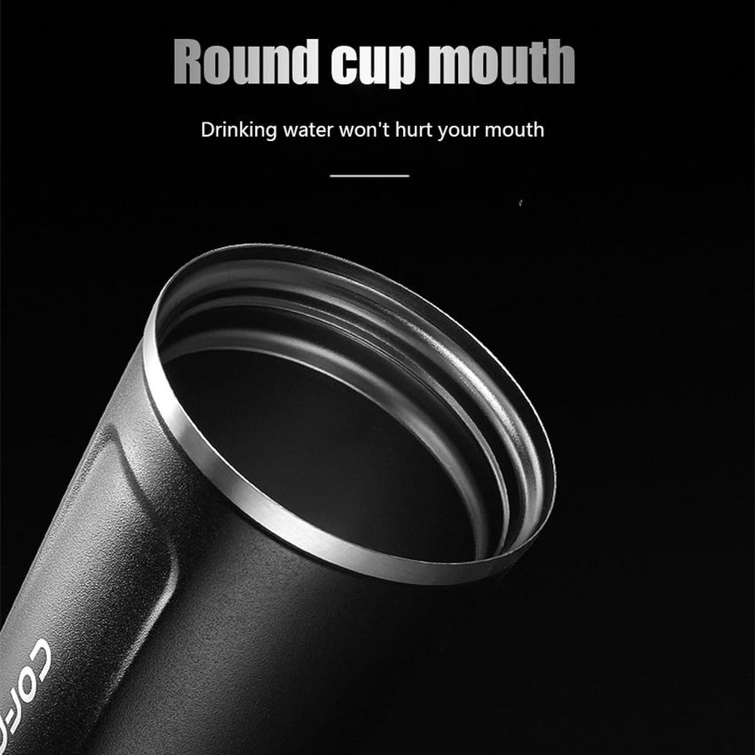 Temperature Coffee Mug Leakproof Stainless Steel Vacuum Insulated Travel Tea and Coffee Mug with Temperature Display Leakproof with Press & Lock Lid 510ml