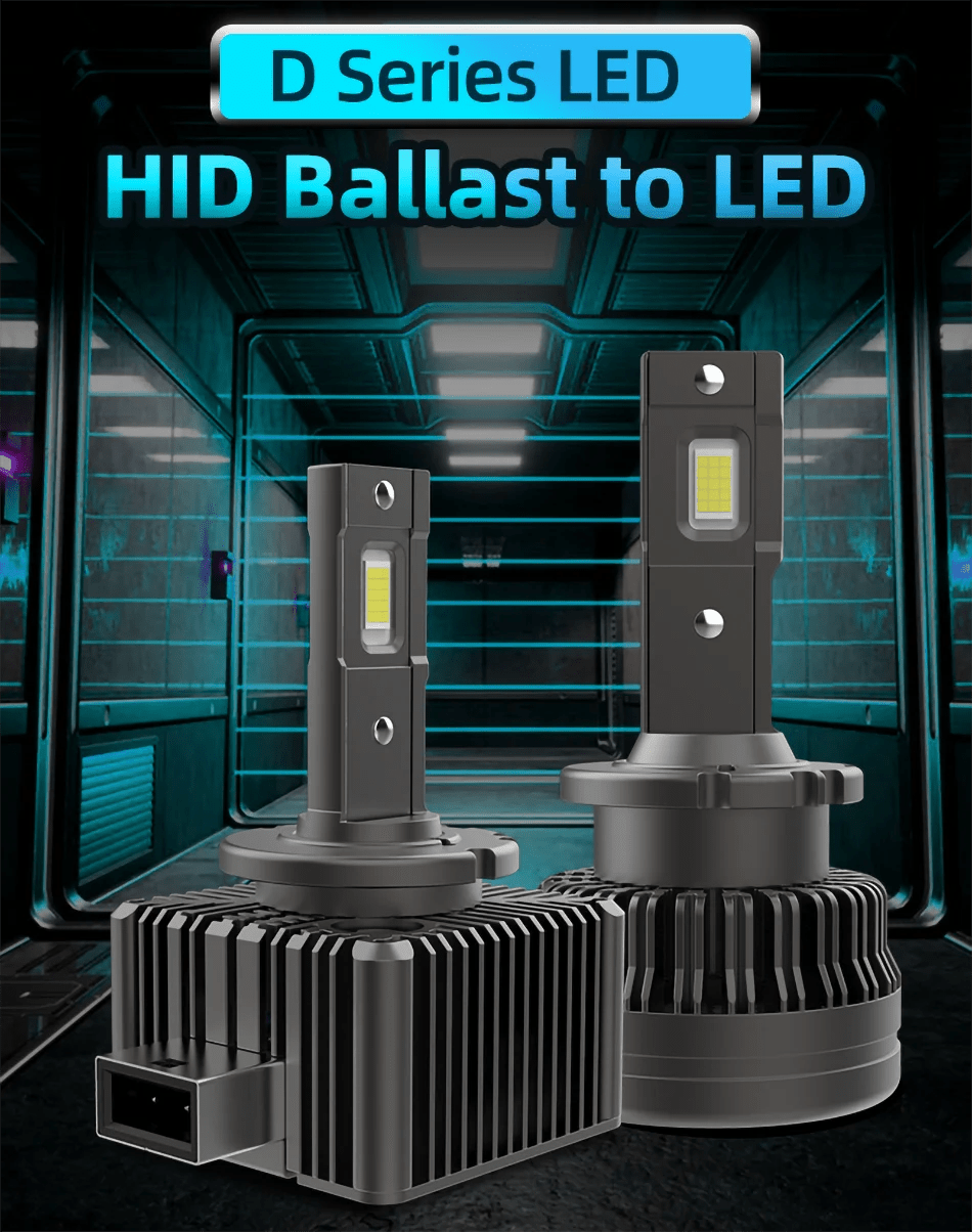 XENPLUS Car LED Headlight Bulb D Series HID Ballast to LED Plug & Play (Technology from Germany)